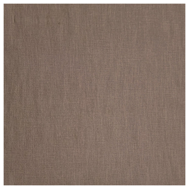 Leinen uni taupe