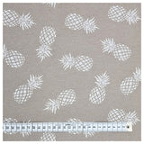 Canvas Ananas natur