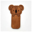 Label Koala aus Kunstleder
