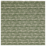 Jersey Streifen olive/weiß unregelmäßig