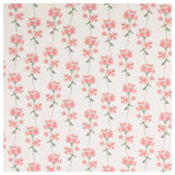 Jersey rosa Blumen auf weiß Digital