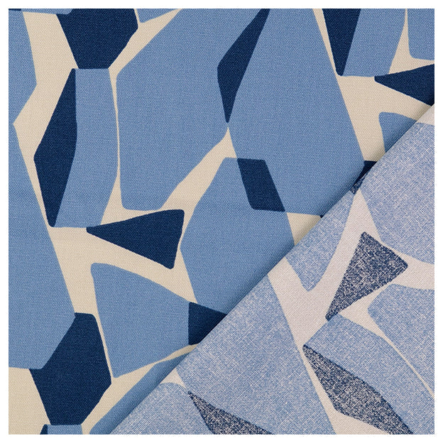 Canvas grafisches Motiv blau