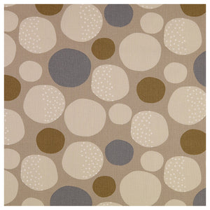 Canvas Kreise beige