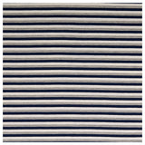 Jersey Streifen grau, blau und weiß 5mm