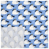Jersey Happy Unicorn hellblau