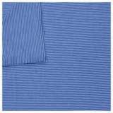 Jersey Streifen blau/jeansblau 2mm