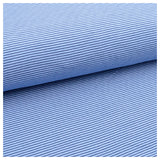 Jersey Streifen blau/jeansblau 2mm