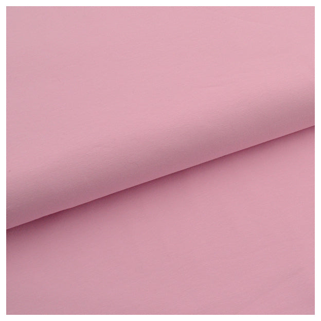 Baumwolljersey uni rosa
