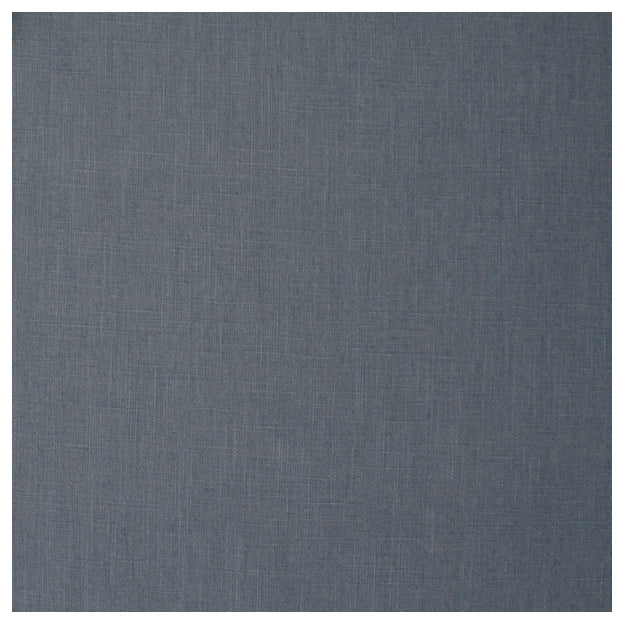Leinen uni stahlblau