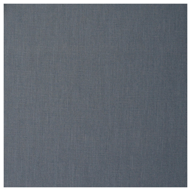 Leinen uni stahlblau
