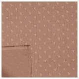 Baumwolle Satin Blumen braun/beige