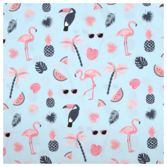 Baumwolle Flamingo