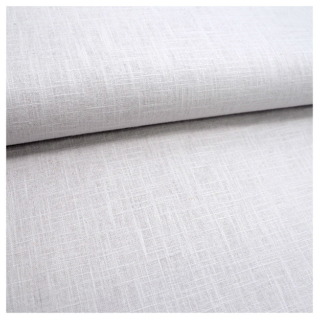 Leinen uni cool grey