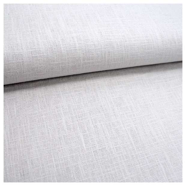 Leinen uni cool grey