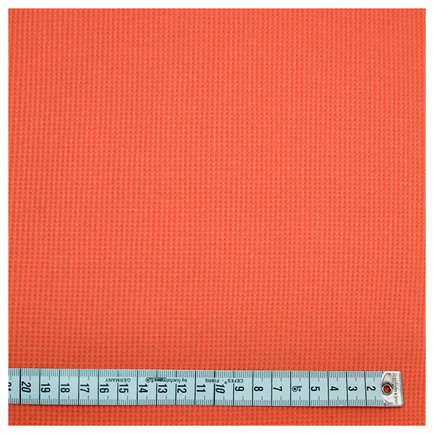 Waffelstoff Jersey light orange