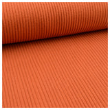 Rippbündchen terracotta