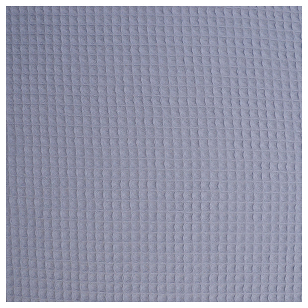 Waffelpiqué hellblau