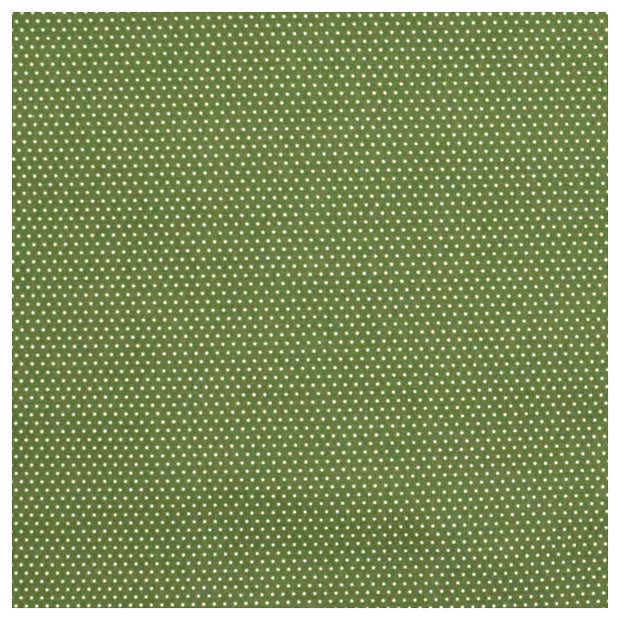 Baumwolle kleine Tupfen grün und weiß