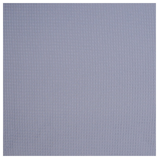 Waffelpiqué hellblau