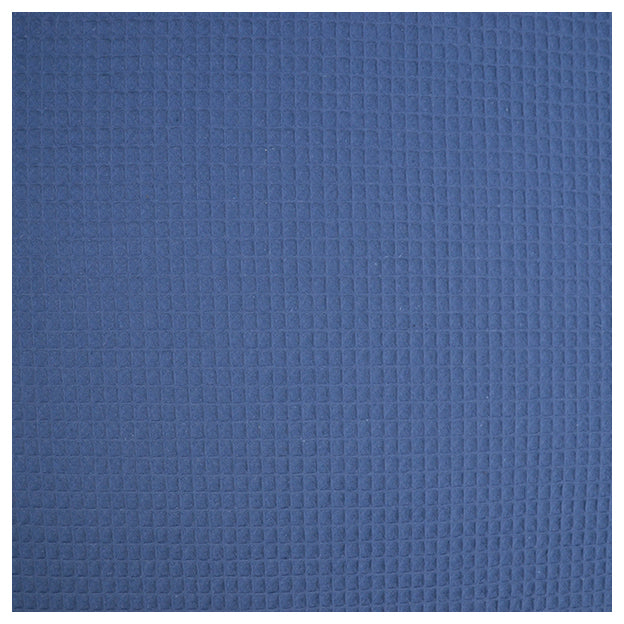Waffelpiqué stahlblau