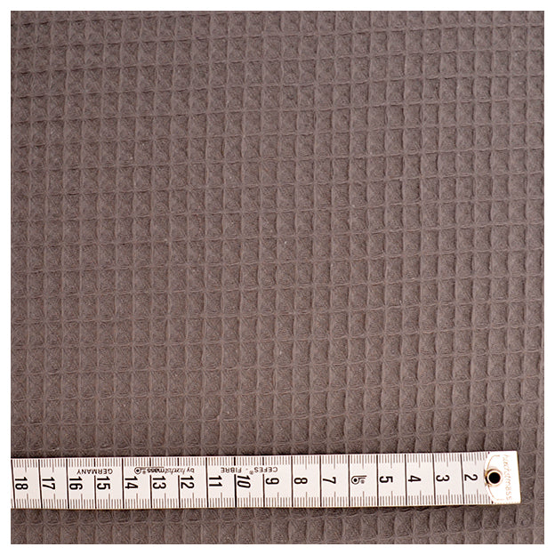 Waffelpiqué antrazit