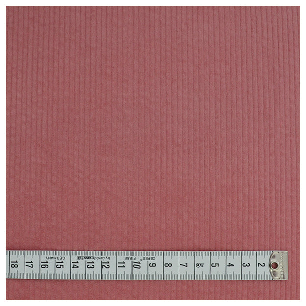 Cordstoff rosa