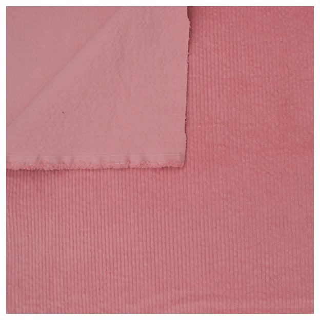 Cordstoff rosa