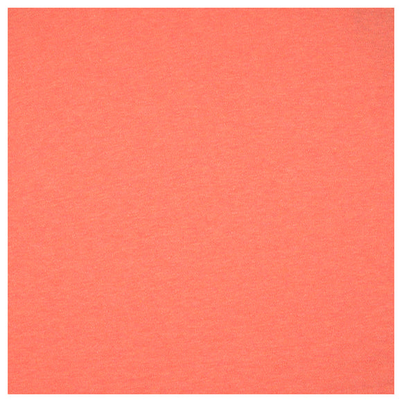 Interlock Jersey Uni orange meliert Organic