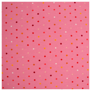 Jersey Punkte pink
