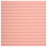 Jersey Streifen rosa/rot/weiß