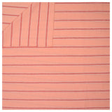 Jersey Streifen rosa/rot/weiß