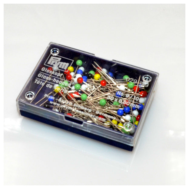 Glaskopfnadeln aus Stahl von Prym