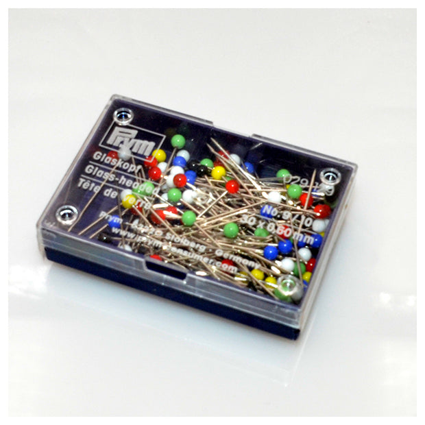 Glaskopfnadeln aus Stahl von Prym