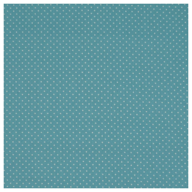 Baumwolle mini Tupfen salbei/weiß