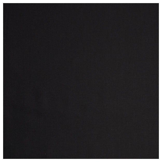 Baumwolle uni schwarz