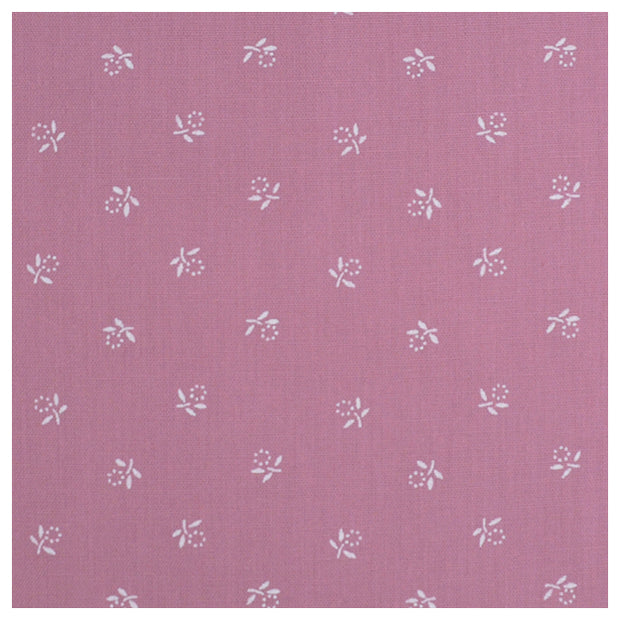 Baumwolle Streublümchen altrosa