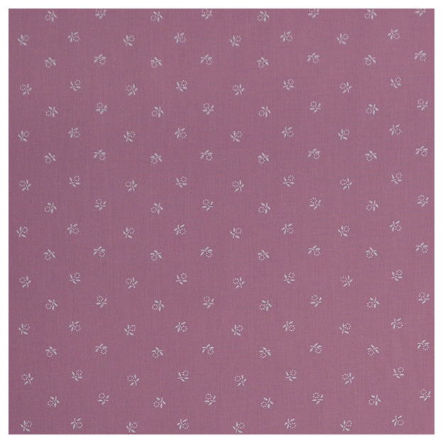 Baumwolle Streublümchen altrosa