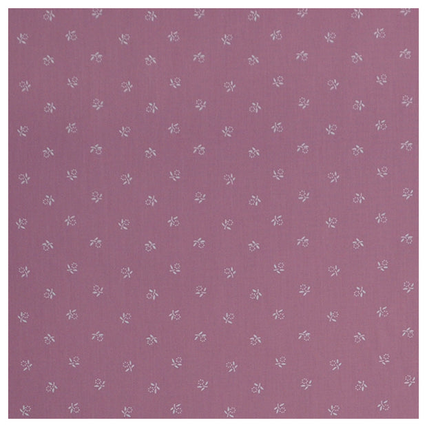 Baumwolle Streublümchen altrosa