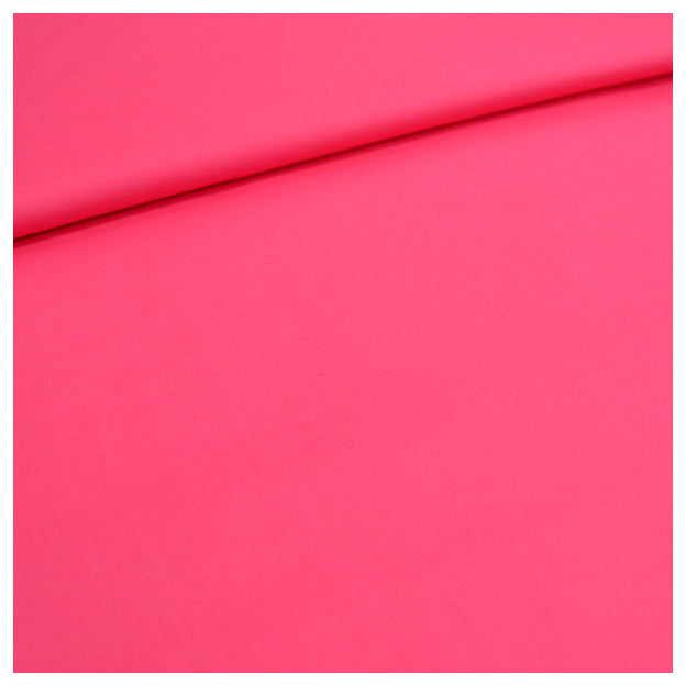 Baumwolle uni fuchsia