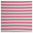 French Terry Streifen rosa und weiß 10mm