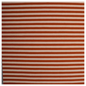 95cm Jersey Streifen cognac/weiß 6mm