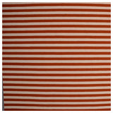 95cm Jersey Streifen cognac/weiß 6mm