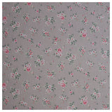 Baumwollstoff Blumen sand