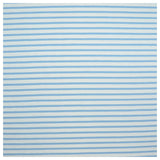 Jersey Streifen weiß/hellblau