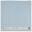 Jersey Streifen weiß/hellblau