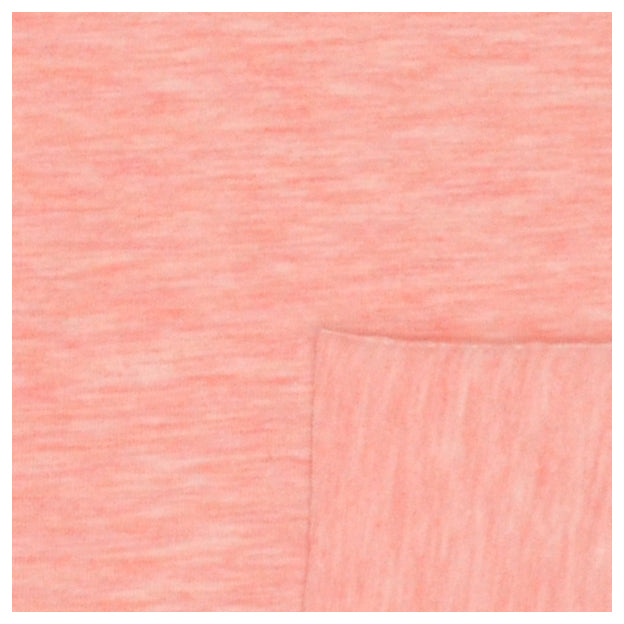 Baumwolljersey rosé  meliert