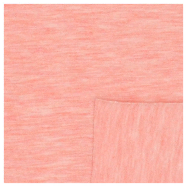 Baumwolljersey rosé  meliert