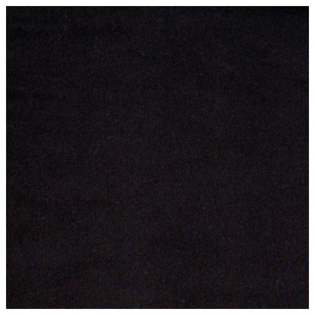 Baumwolljersey uni schwarz Bio