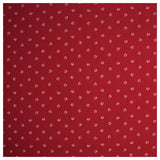 75cm Baumwolle Streublümchen rot