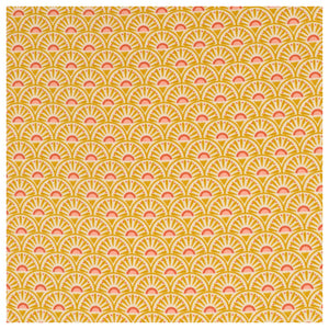 Baumwolle Popeline Retro Print